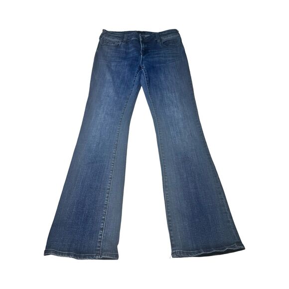True Religion Jeans Becca Mid Rise Boot Cut Women’s Size 29 Dark Wash - Picture 1 of 7
